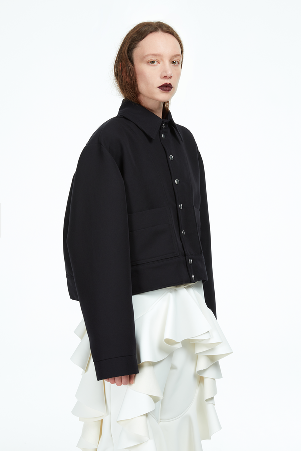 Black boxy jacket