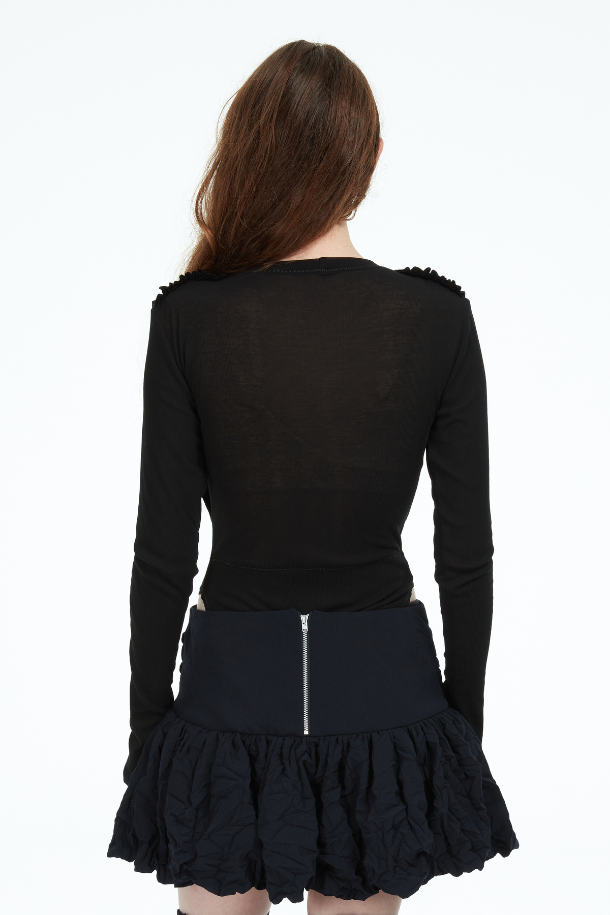 black bodysuit