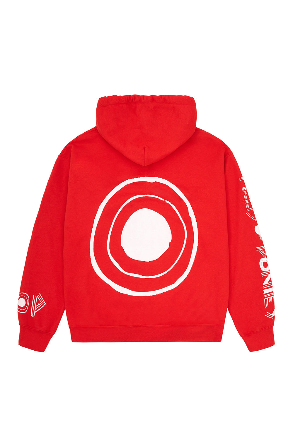 RED "HELLO, SHOOT ME" HOODIE